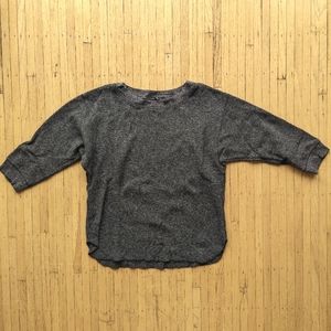 Dark Grey Waffle Shirt